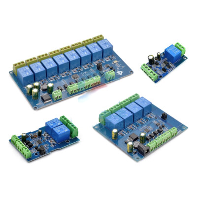 1PC NEW Modbus-Rtu 1/2/4/8 Relay module quantity Input/output RS485/TTL
