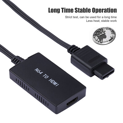 N64 auf zu HDMI Adapter Konverter Kabel für Nintendo GameCube HD TV SNES Super