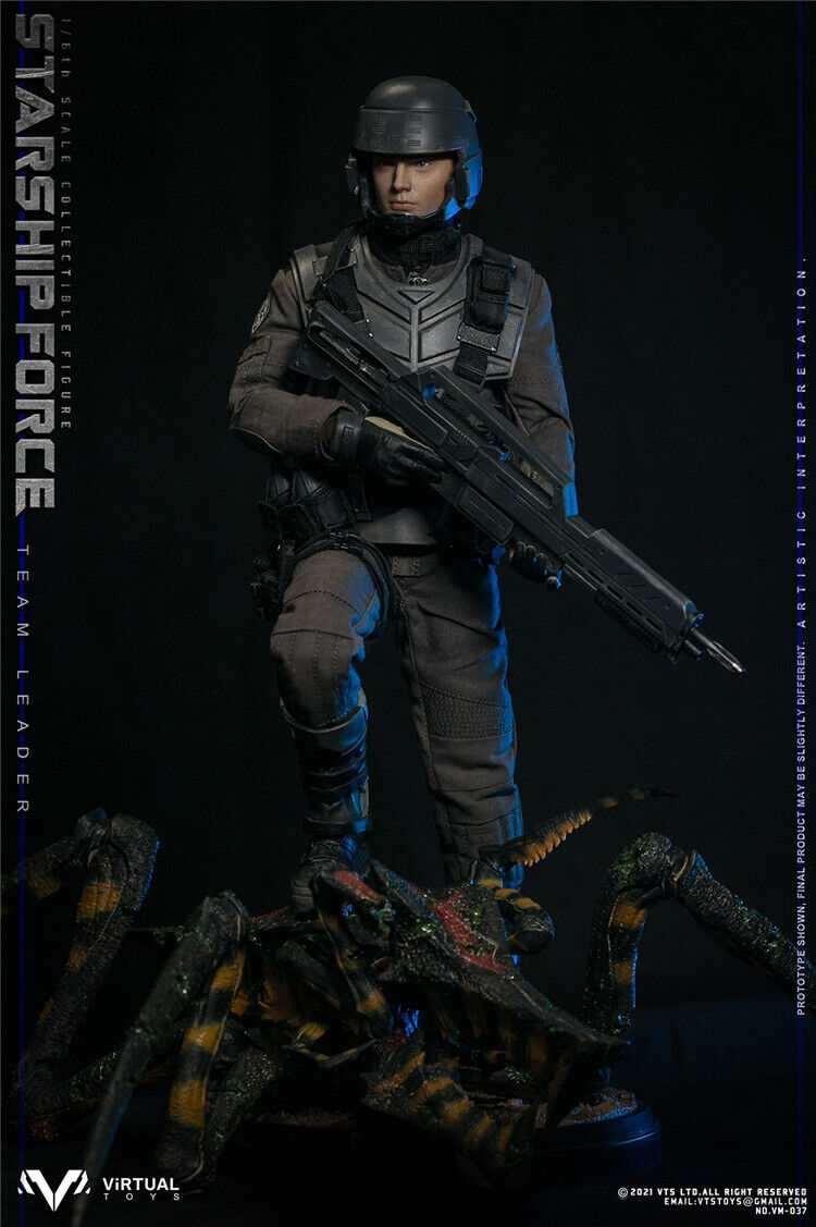 Vts Toys Vm-037dx 1/6 Starship Troopers Team Leader Deluxe Vts Toys Vm-037dx 1/6 Starship Troopers Team Leader Deluxe