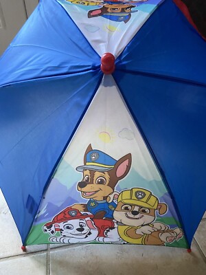 Paw Patrol & Baby Shark Toddler Umbrella 27'' Point to Point & 20'' Long Handle