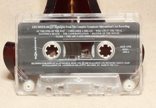 Highlights from Symphonic International Cast recording Les Miserables Audio Cass - Imagen 4 de 7