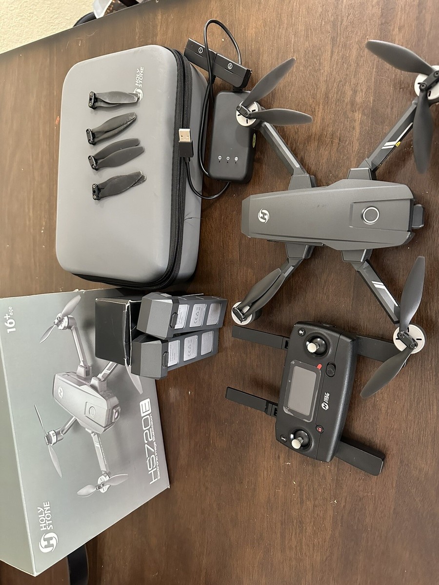 Holy Stone HS720 GPS Camera Drone with 4K UHD - Black | eBay