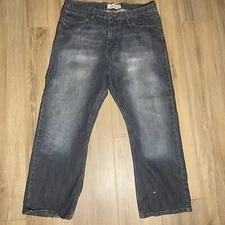 Wrangler Jeans 38x30 Relaxed Boot Cut Workwear Casual Cowboy Ranch Minimalist