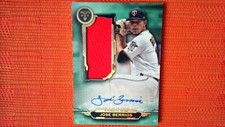 2019 Topps Triple Threads Single Jumbo Relics Emerald /50 Jose Berrios Auto
