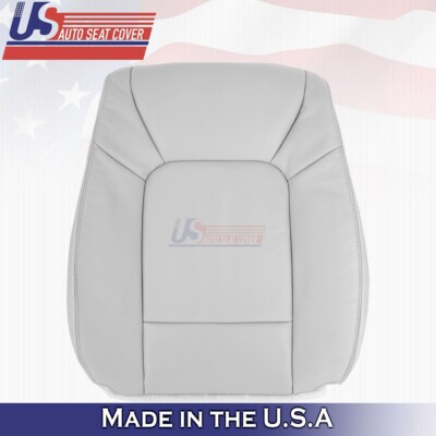 2009-2011 Fits Honda Pilot Driver Top Genuine Leather Seat Cover Gray