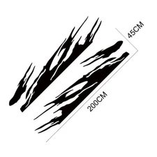 Custom Graphic Mud Splash Decal Kit For All Car models Side Door Sticker