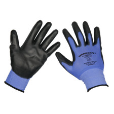Image of Sealey 9117XL/12 Lightweight Precision Grip Gloves (X-Large) - Pack of 12 Pairs