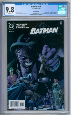 Batman 619 CGC Graded 9.8 NM/MT 2nd Print Jim Lee DC Comics 2003