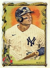 2023 Topps Allen & Ginter Silver Portrait Hot Box #142 Anthony Rizzo - New York