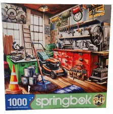 TOOL MAN'S GARAGE - 1000 PC. JIGSAW BY SPRINGBOK 2025