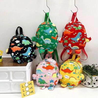 Dinosaur Nylon Kid Backpack Baby Backpacks School Bags Kindergarten Schoolbag