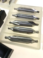 #7 Countersink  HSS 60° Combined Drill M2 HSS High Speed Steel 5/8"  5 pc Set