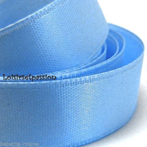 ROULEAU 10 mètres RUBAN SATIN UNI 6 mm - Nombreux Coloris - Scrapbooking Bijoux - Photo 46 sur 84