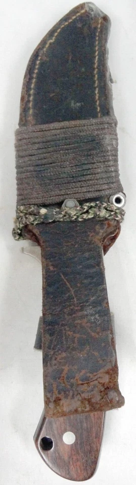 Vintage Case XX USA R603 SSP Fixed Blade Hunting Knife w/ Original Sheath! - Image 2 of 4