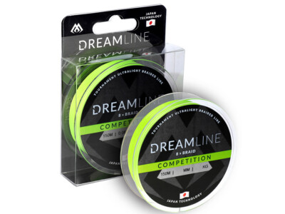 NEW Mikado Dream Line Competition Fluo Green 150m Braided Line