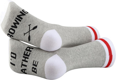 2 Pairs Rowing Coxswain Socks I'D Rather Be Rowing Socks Rowing Lover Socks Rowi