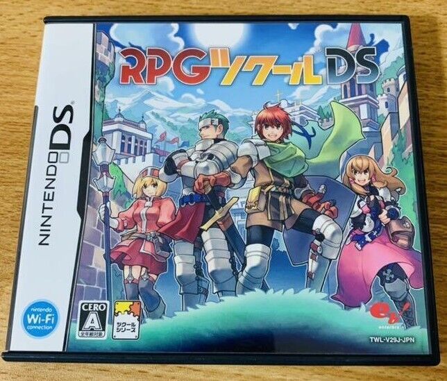 Nintendo Ds Rpg Maker Japanese Ver. Role Playing Create Games With Box  Tested | Ebay