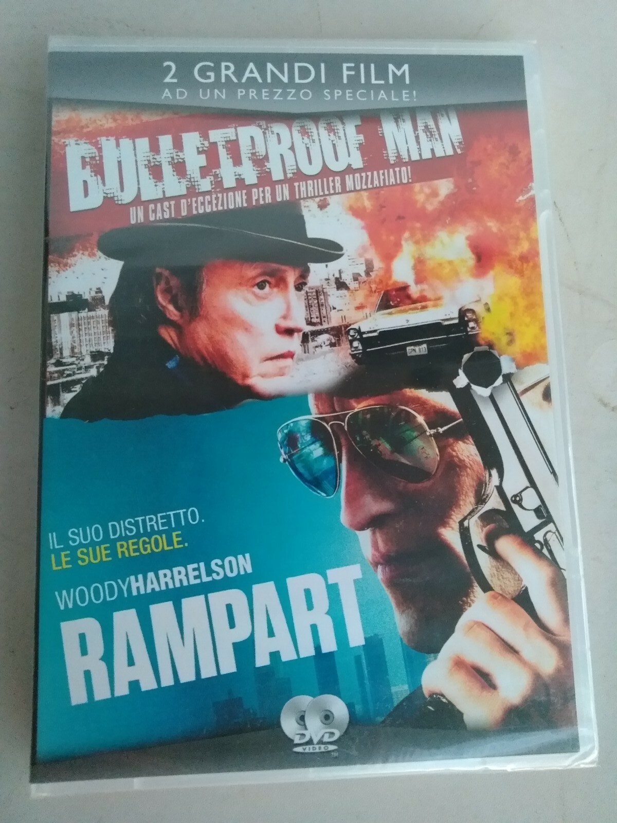 BULLETPROOF MAN - RAMPART (2 Dvd) SIGILLATO