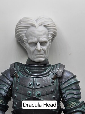 3d Printed DRACULA 1.0 Headsculpt For Mythic Legions 1/12 figure 