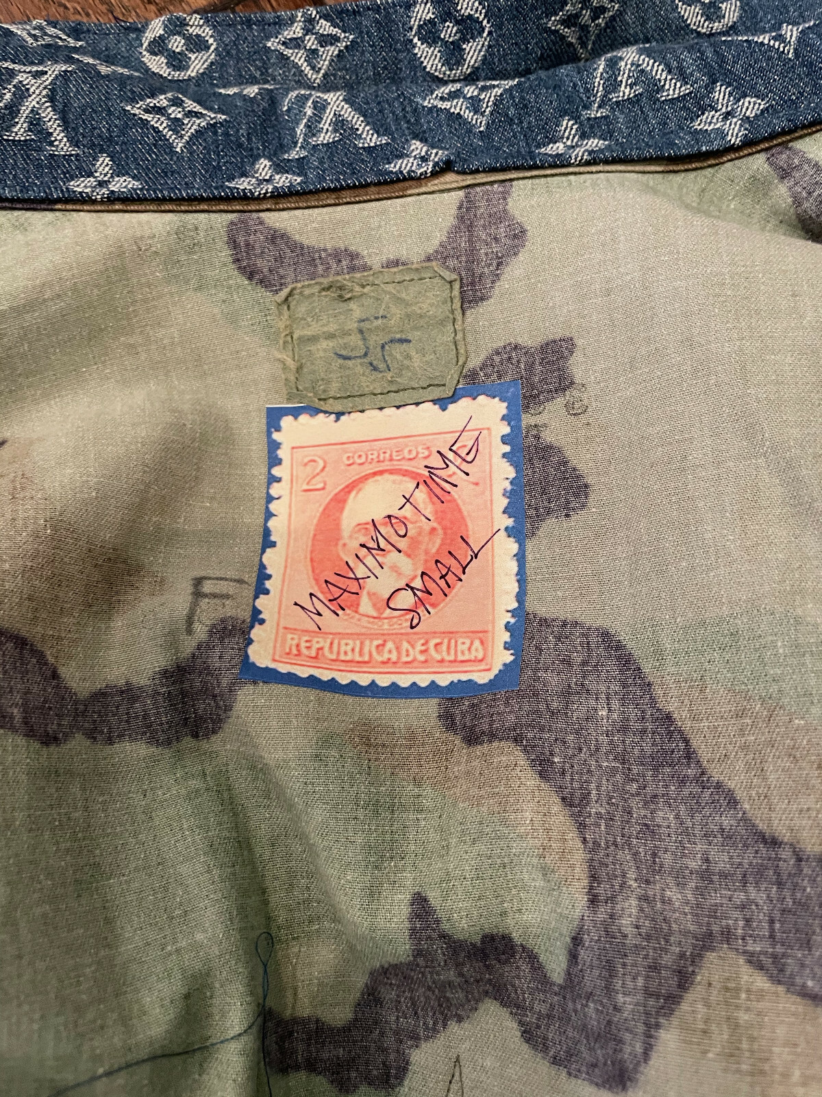 Cusomized Army Cargo Jacket Size Medium - image 6