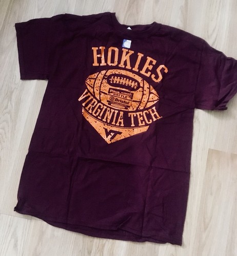 New Virginia Tech Hokies Size M Football Championship 2016 Game TShirt College