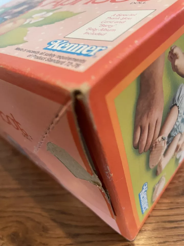 Vintage Baby Apricot Blow A Kiss doll Strawberry Shortcake NRFB. Never Opened. - Image 2 of 4