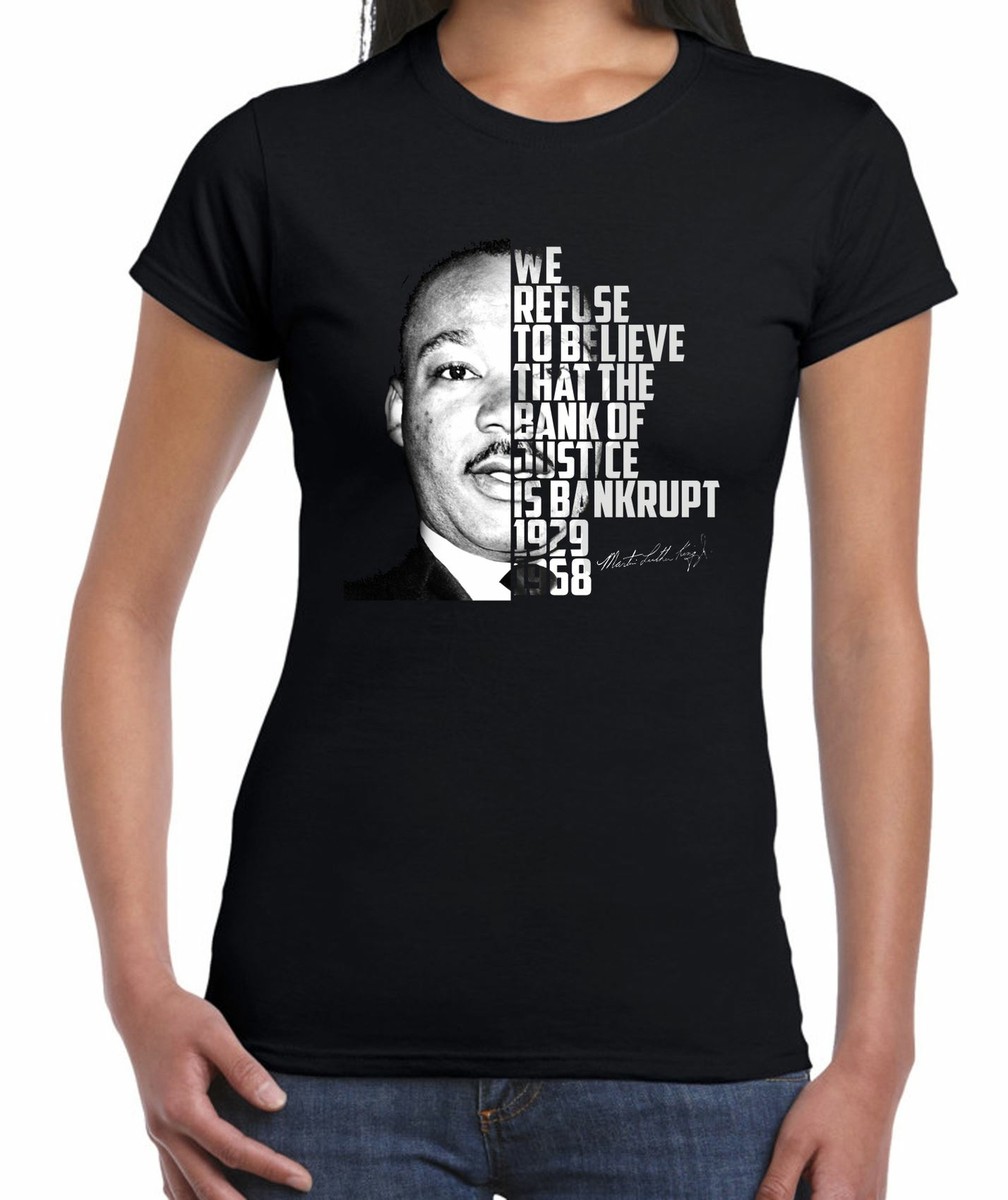 Martin Luther King Bank Of Justice Women's T-Shirt - Civil Rights