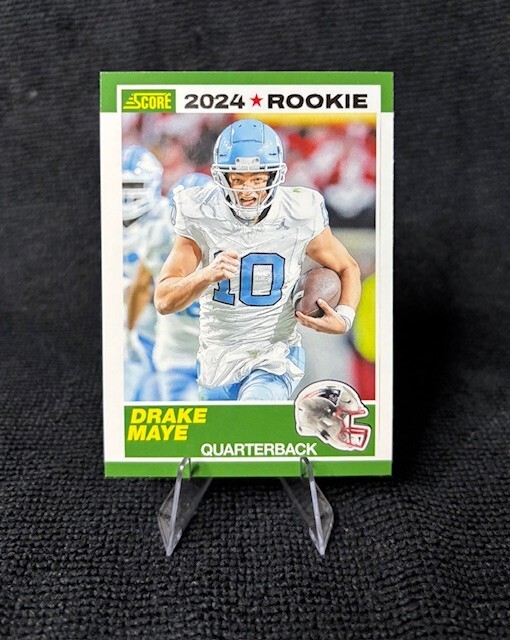 2024 Score - 35th Anniversary Rookie Drake Maye #3 Red (RC)