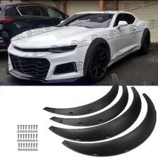 4 3.5 Car Fender Flares Wheel Arch Flexible Wide Body Kits For Chevy Camaro Ss 4 3.5 Car Fender Flares Wheel Arch Flexible Wide Body Kits For Chevy Camaro Ss