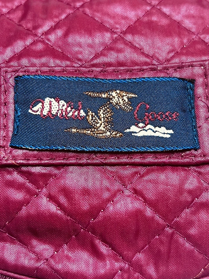 Bolso de Joyería de Viaje Wild Goose De Colección Acolchado Rojo Nylon, Organizador, Embalable, Cremallera Foto 2 de 4