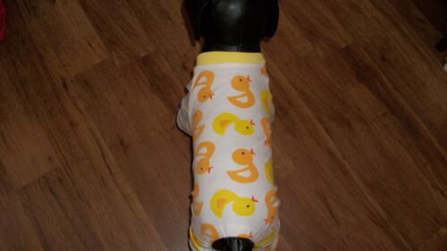 dog pajamas,cozy cotton, "sweet baby ducks",Small**(read details for size) - Picture 2 of 6