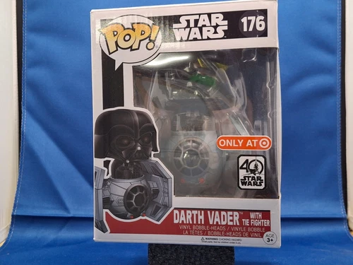 Funko POP Star Wars DARTH VADER with TIE Fighter Target Exclusive in box