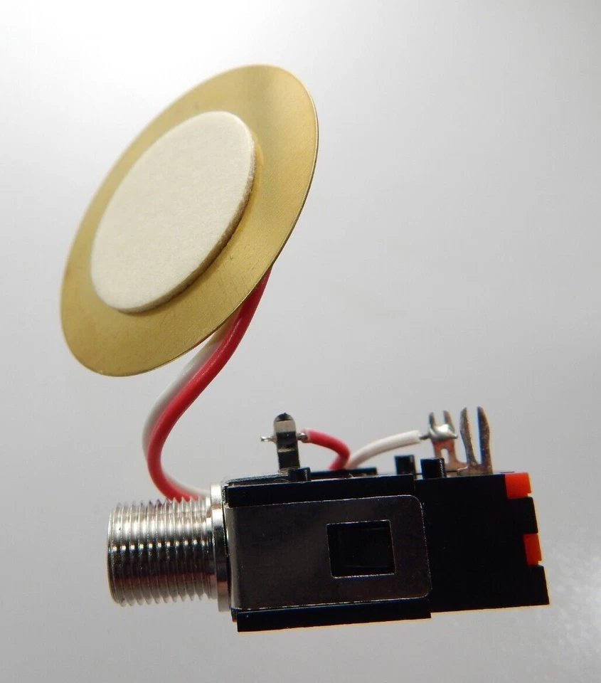 1990s ROLAND OCTAPAD ELECTRONIC DRUM SENSOR with JACK OEM NEW Original Part NOS Foto 2 de 4