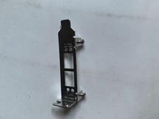 New Low Profile Bracket for Qlogic QLE8142 QLE8152 10Gb 2-Port