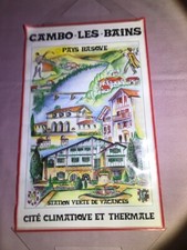 Affiche originale CAMBO- LES- BAINS PAYS BASQUE par HEGUIAPHAL