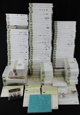 STAMPIN' UP OVER 110 STAMP SETS RUBBER CLEAR MOUNT WOOD BLOCKS PAPER