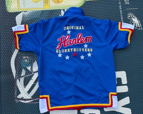 FUBU Harlem Globetrotters Warm Up Jacket Jersey Large 16/17