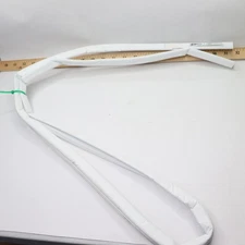 Frost King 1 in. x 81 in. White Vinyl-Clad Foam Kerf Door Seal