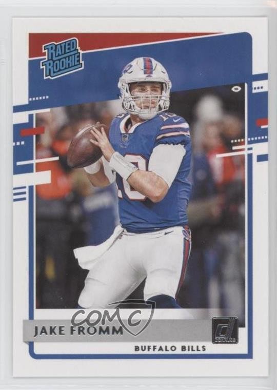 2020 Panini Donruss Rated Rookie Jake Fromm #305 00p8