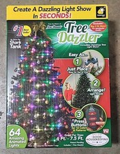 Star Shower Tree Dazzler LED Christmas Holiday Lights As Seen On TV / Shark Tank