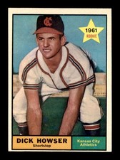 1961 Topps #416 Dick Howser RC EX+ X3704079