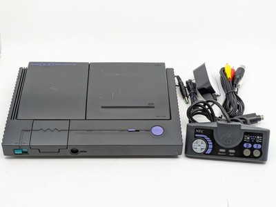 NEC PC Engine DUO Console PI-TG8 Turbo Duo Tested   CD OK   HuCard OK   Japan