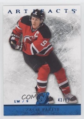2012-13 Upper Deck Artifacts Blue 43/85 Zach Parise #99 g2u
