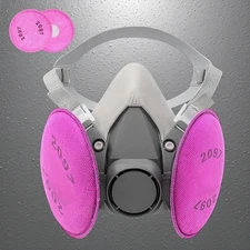 Gas Dust Mask 6200+2097 Gas mask Suit Respirator Painting Spraying Face