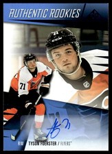 2023-24 SP Game Used Blue Tyson Foerster RC Auto #239