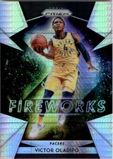 2018-19 Panini Prizm Fireworks Prizms Hyper #25 Victor Oladipo - BSK