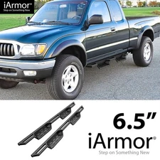 iArmor 6.5" Pocket Steps Steel Armor for 95-04 Tacoma Xtra Cab