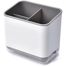 Utensil Holder Cutlery Drainer Sink Caddy Chopsticks Spoon Fork Drain Rack