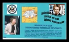 DR JIM STAMPS US COVER FRANCES E WILLIS DISTINGUISHED DIPLOMATS FDC BGC CACHET