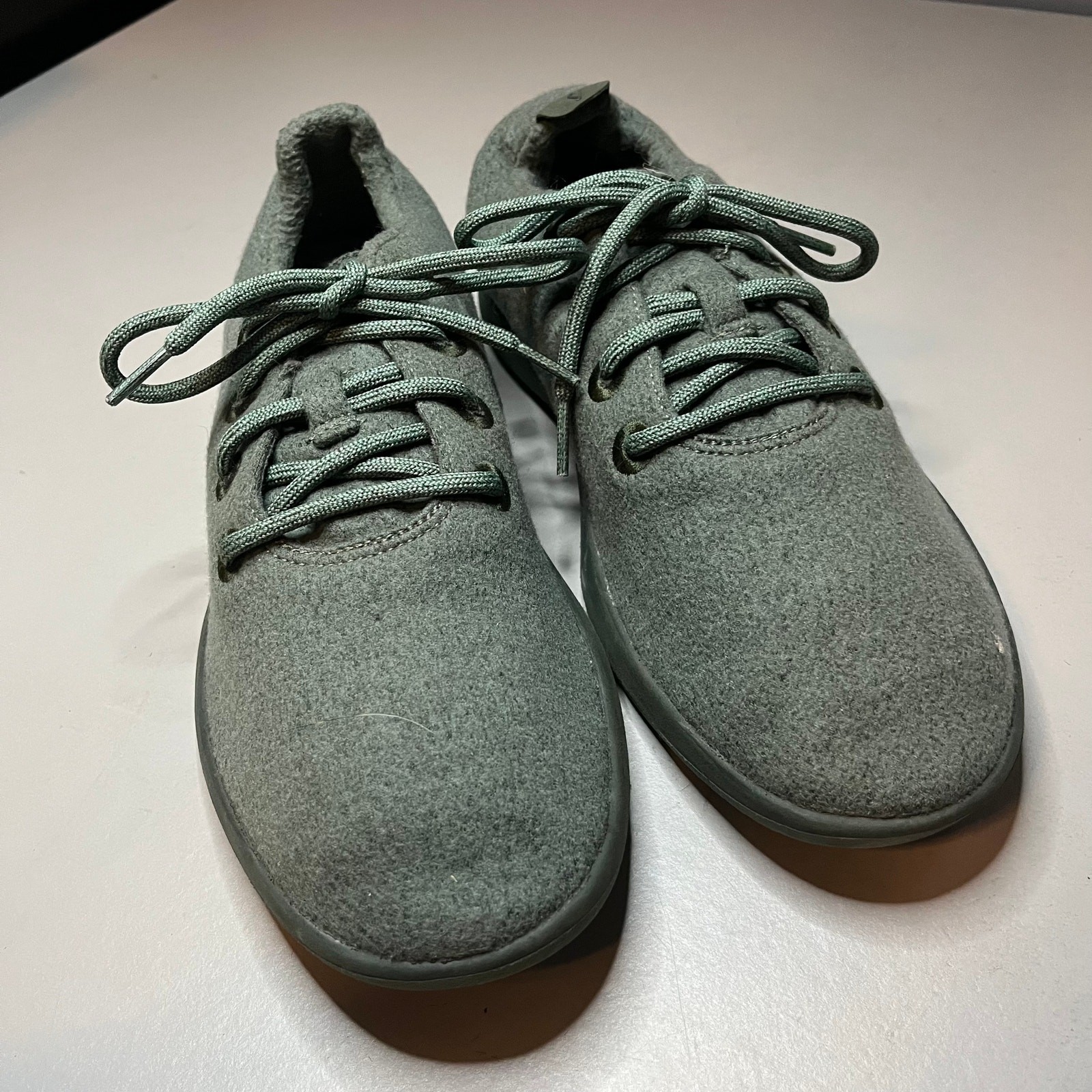 SAOLA Allbirds Scarpe da Ginnastica Uomo Taglia 11 Verde Tuke Matcha Lana Runner Merino Running